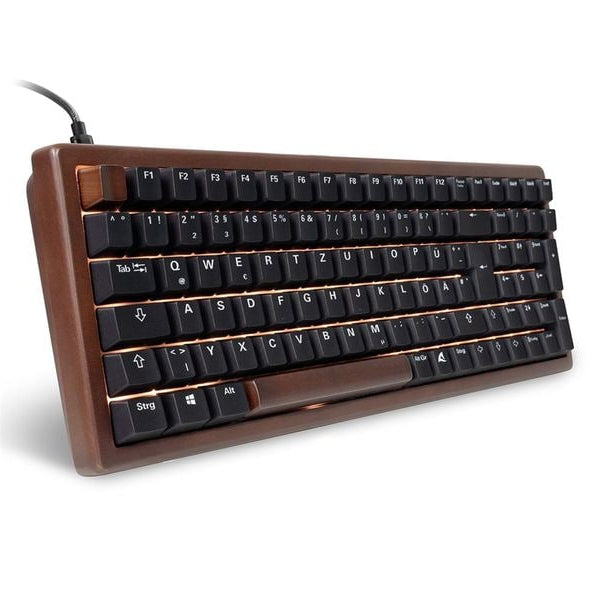 Sharkoon Gaming-Tastatur SKILLER SGK50 S2 Wood PBT
