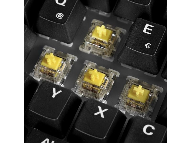 Sharkoon Gaming-Tastatur SKILLER SGK50 S3 Wood PBT