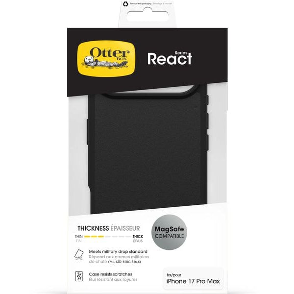 Otterbox Back Cover React MagSafe iPhone Air Black