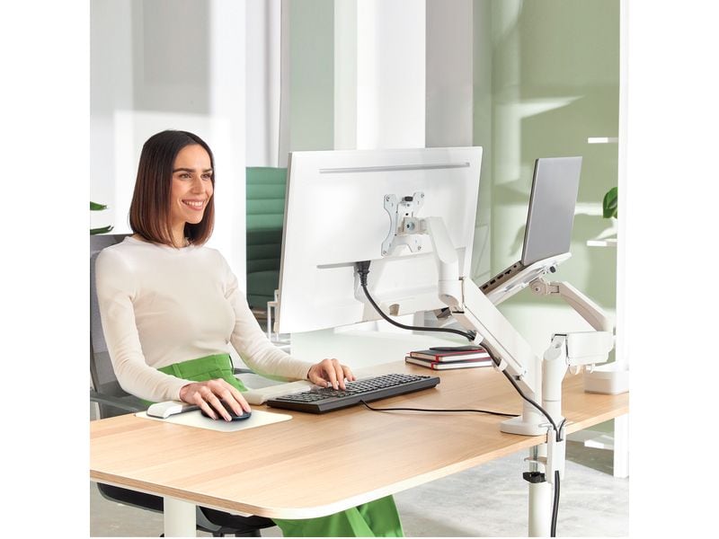 Leitz Tischhalterung Ergo Dual Dual Monitorarm