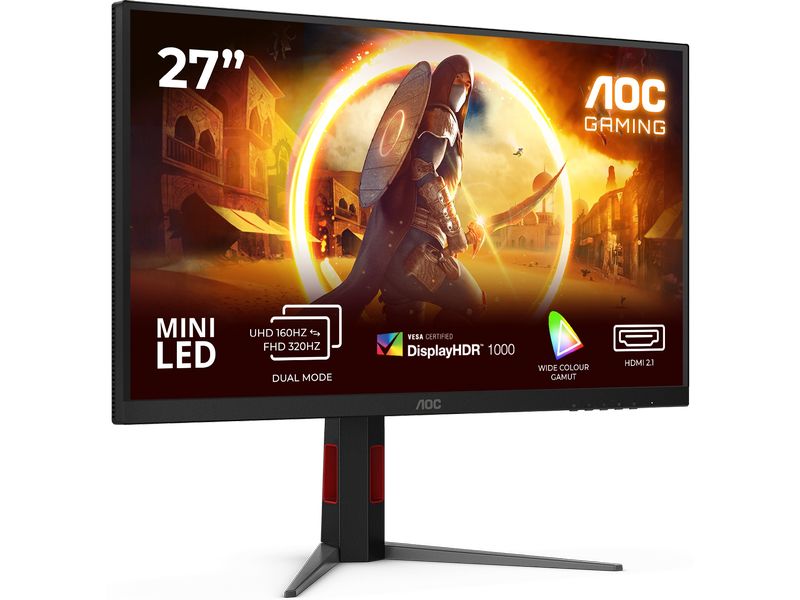 AOC Monitor U27G4XM IPS, 4K, 1ms, 160Hz