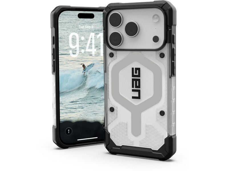 UAG Back Cover Pathfinder MS iPhone 17 Pro Ice/Silver