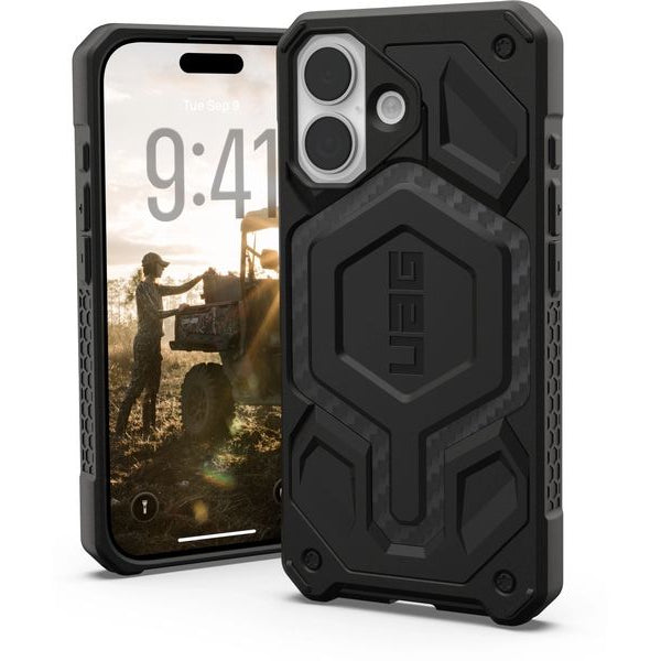 UAG Back Cover Monarch Pro MS iPhone 17 Carbon Fiber