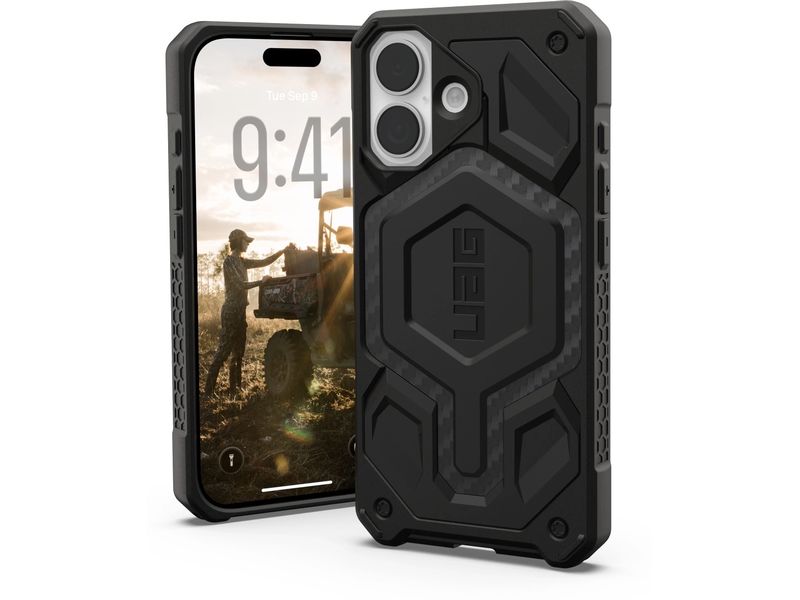 UAG Back Cover Monarch Pro MS iPhone 17 Carbon Fiber