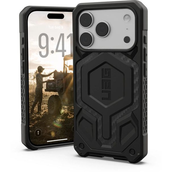 UAG Back Cover Monarch Pro MS iPhone 17 Pro Carbon Fiber