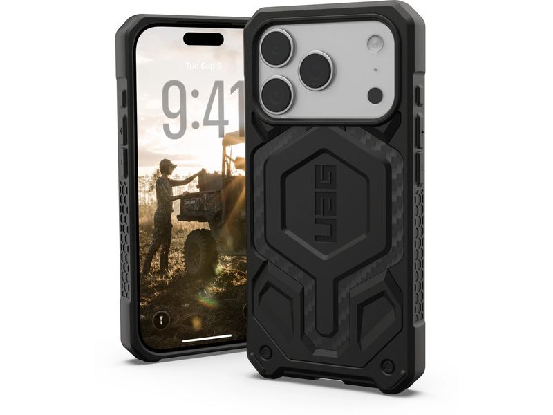 UAG Back Cover Monarch Pro MS iPhone 17 Pro Carbon Fiber