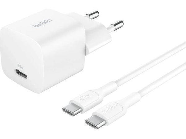 Belkin Wireless Charger BoostCharge mit USB C Kabel Weiss