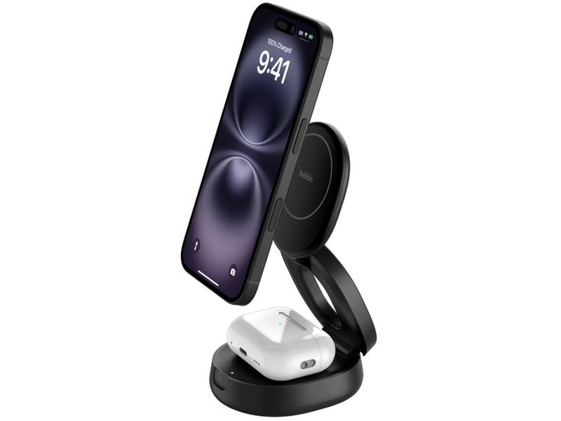 Belkin Wireless Charger BoostCharge 2in1 Schwarz