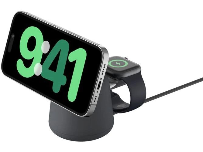 Belkin Wireless Charger BoostCharge Pro 2in1 Dunkelgrau