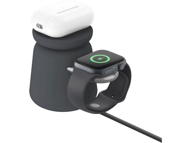 Belkin Wireless Charger BoostCharge Pro 2in1 Dunkelgrau