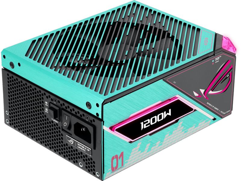 ASUS ROG Netzteil ROG Thor 1200W Platinum III MIKU Edition 1200 W