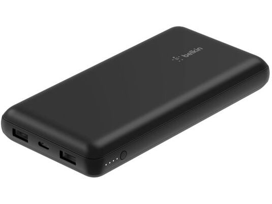 Belkin Wireless Charger BoostCharge Powerbank Bundle Schwarz