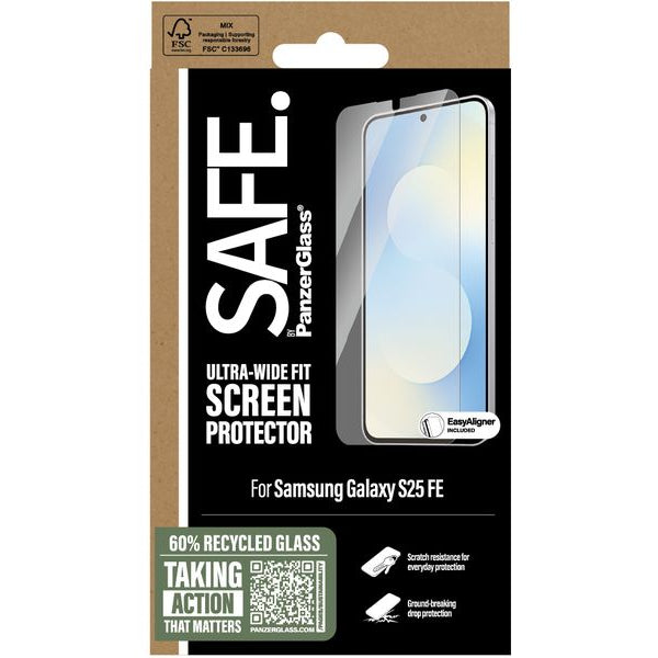 SAFE. Displayschutz UWF mit EasyAligner Galaxy S25 FE