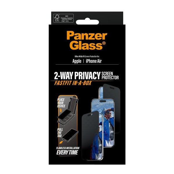 Panzerglass Ultra Wide Fit Privacy Fastfit iPhone Air