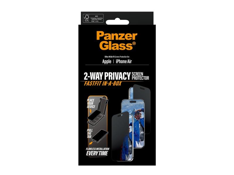 Panzerglass Ultra Wide Fit Privacy Fastfit iPhone Air