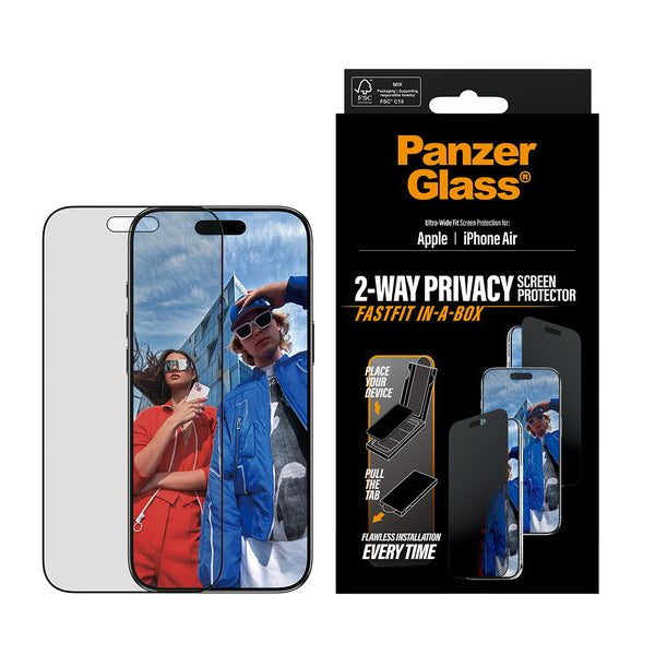 Panzerglass Ultra Wide Fit Privacy Fastfit iPhone Air