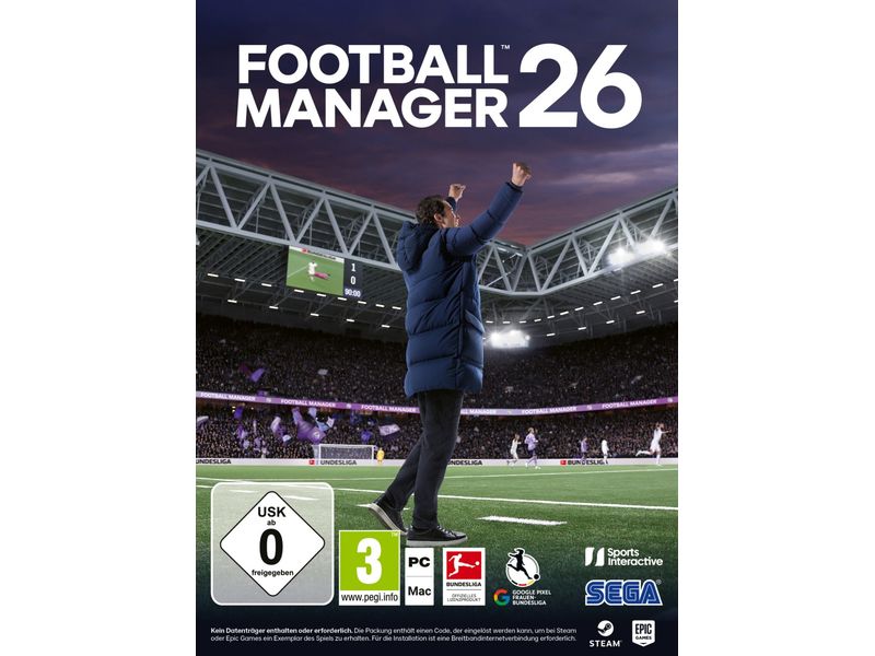 SEGA Football Manager 26 (Code in a Box)