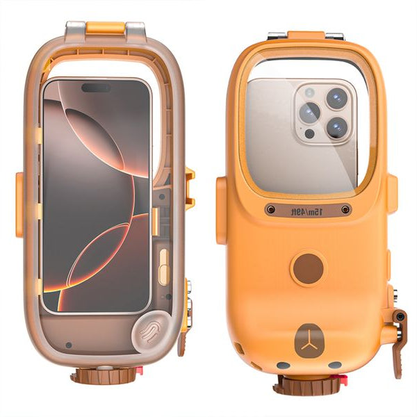 4smarts Wasserdichte Hülle Stark universal 15m Orange