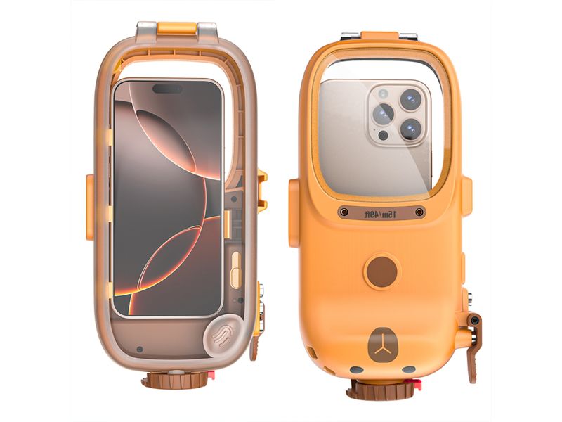 4smarts Wasserdichte Hülle Stark universal 15m Orange