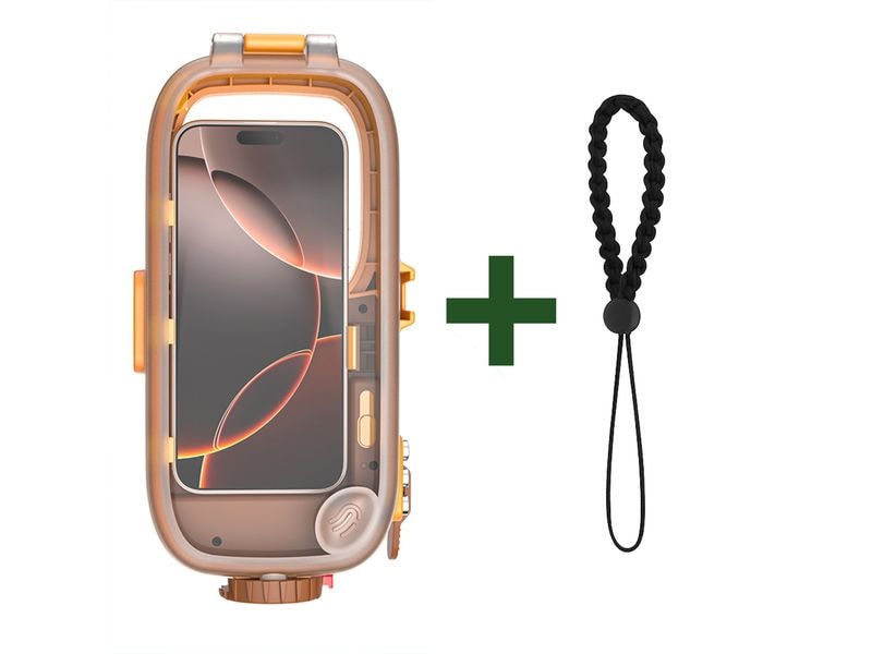 4smarts Wasserdichte Hülle Stark universal 15m Orange