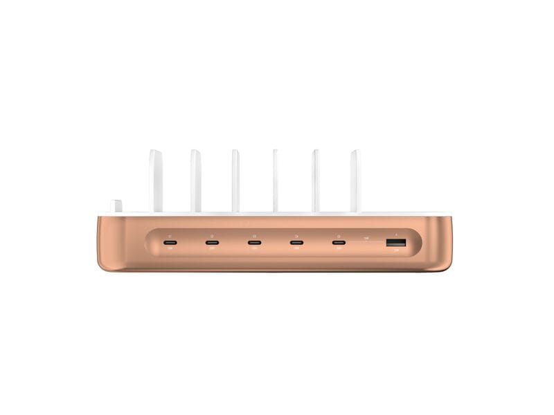 4smarts Ladestation Team 100W 5C/1A inkl. 6 Kabel Kupfer