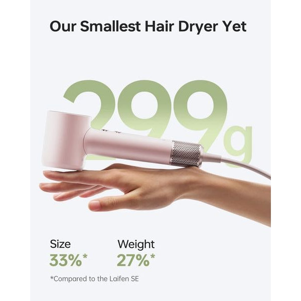 Laifen Haartrockner Mini PNK (1 Aufsatz + 1 Beutel) Pink