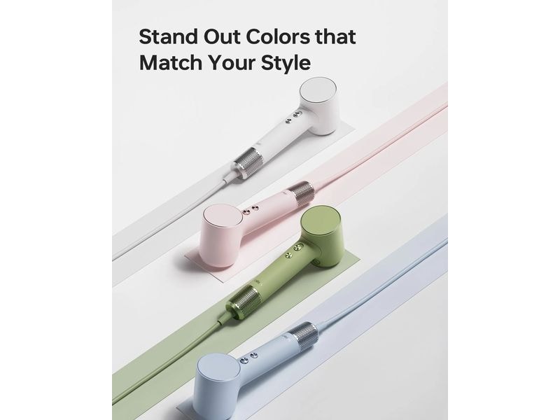 Laifen Haartrockner Mini BLU (1 Aufsatz + 1 Beutel) Blue