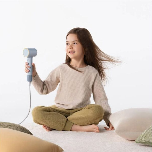 Laifen Haartrockner Mini BLU (1 Aufsatz + 1 Beutel) Blue