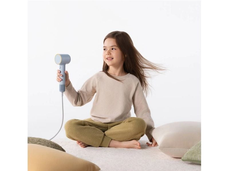 Laifen Haartrockner Mini BLU (1 Aufsatz + 1 Beutel) Blue