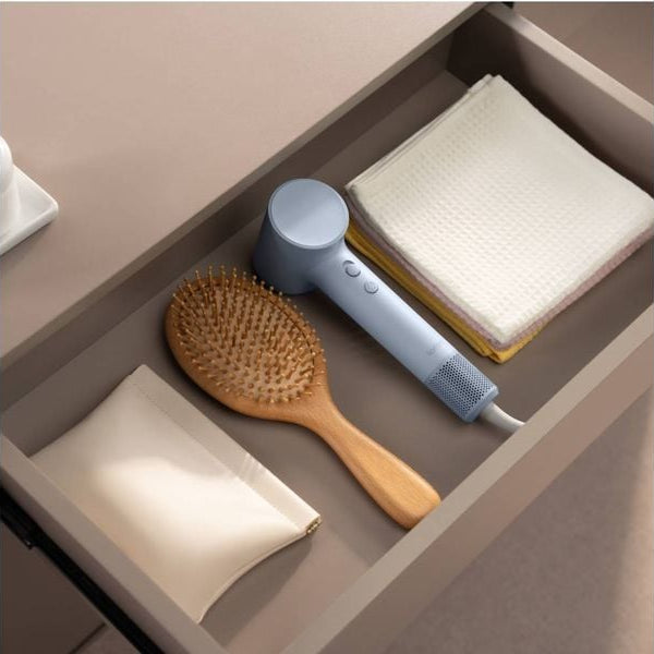 Laifen Haartrockner Mini BLU (1 Aufsatz + 1 Beutel) Blue