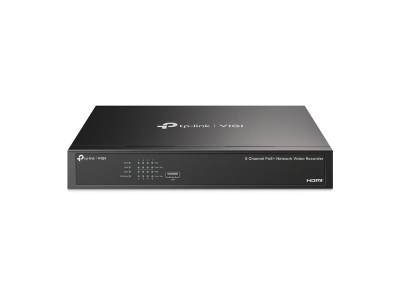 TP-Link Netzwerkrekorder VIGI NVR1008H-8MP 0 TB, 8 Kanal