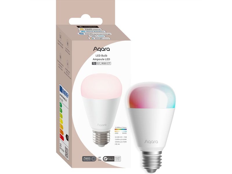 Aqara LED-Lampe T2 (CCT, GU10) RGB CCT, GU10, 1 Stück