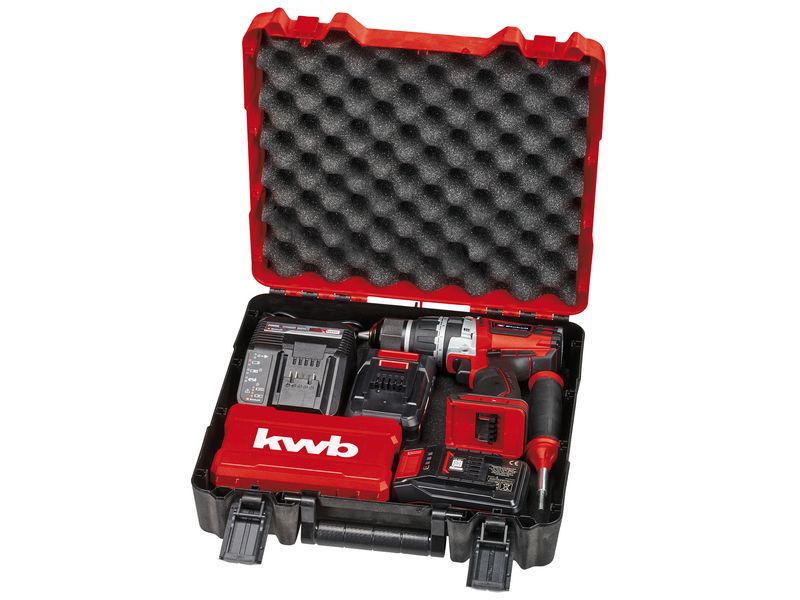 Einhell Professional Akku-Schlagbohrschrauber TP-CD 18/60 Li- i BL +39 2 x 2.0