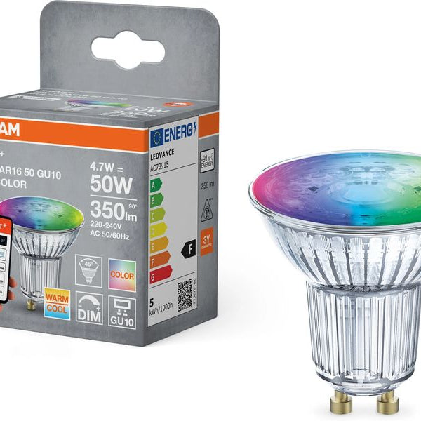 OSRAM Leuchtmittel SMART+ WiFi GU10 RGBW, 1 Stück
