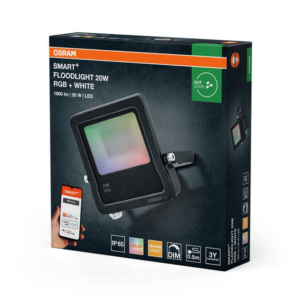 OSRAM Wandleuchte SMART+ dark grey, 20 W, 1600 lm