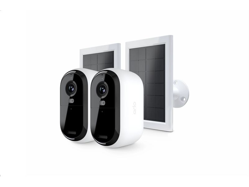 Arlo Essential 3 2K, 2er Set mit Solarpanel