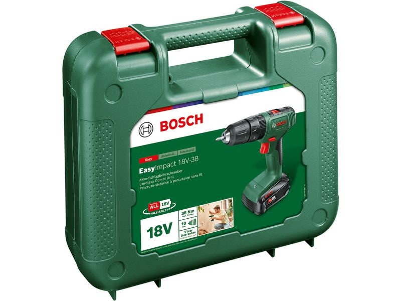 Bosch Akku-Schlagbohrmaschine EasyImpact 18 V-38