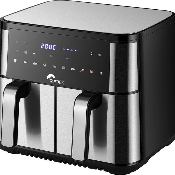 OHMEX Fritteuse Airfryer OHM-FRY-1810AIR 10 l