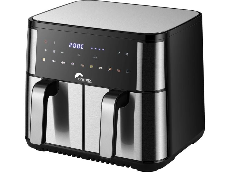 OHMEX Fritteuse Airfryer OHM-FRY-1810AIR 10 l