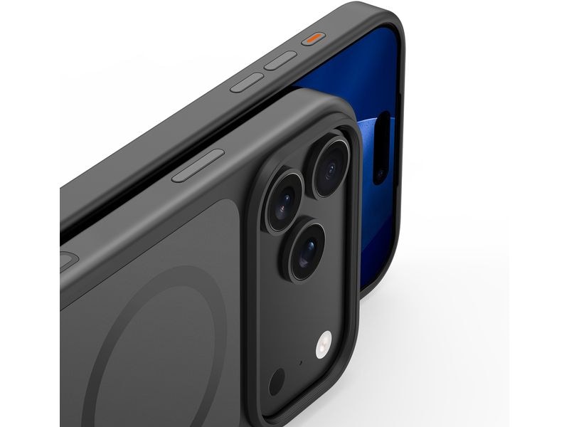 Nevox StyleShell Invisio Magsafe iPhone 17 Pro Max Black