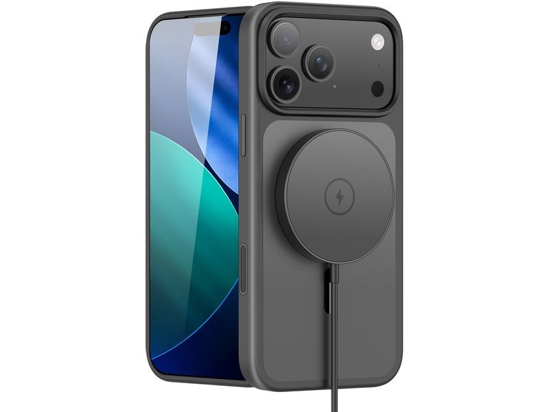 Nevox StyleShell Invisio Magsafe iPhone 17 Pro Black