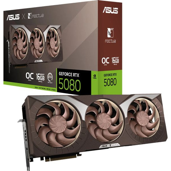 ASUS Grafikkarte GeForce RTX 5080 16GB GDDR7 Noctua OC Edition
