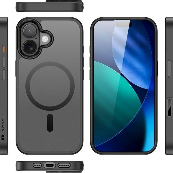 Nevox StyleShell Invisio Magsafe iPhone 17 Black
