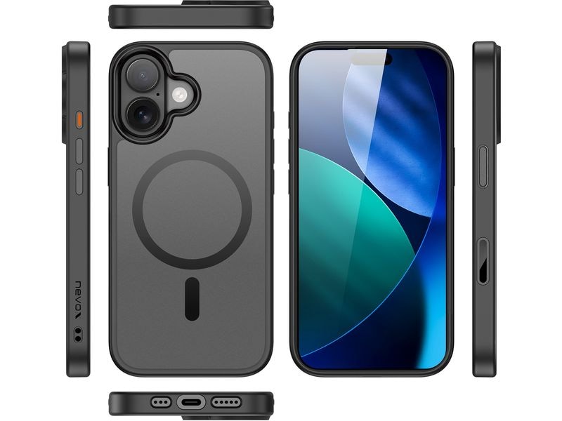 Nevox StyleShell Invisio Magsafe iPhone 17 Black