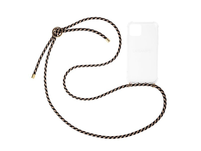 Urbany's Necklace Case BLACKBERRY MUFFIN iPhone 17 Silber Ring