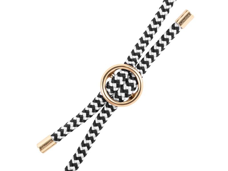 Urbany's Necklace Case HYPNOTIC ZEBRA iPhone 17 Silber Ring