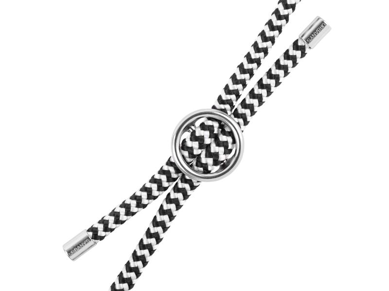 Urbany's Necklace Case HYPNOTIC ZEBRA iPhone 17 Silber Ring