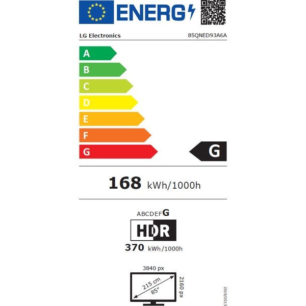 LG TV 85QNED93A6A 85