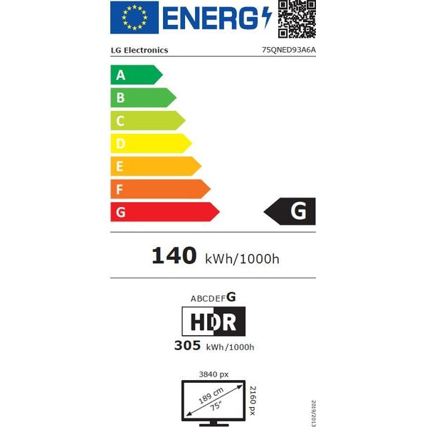 LG TV 75QNED93A6A 75
