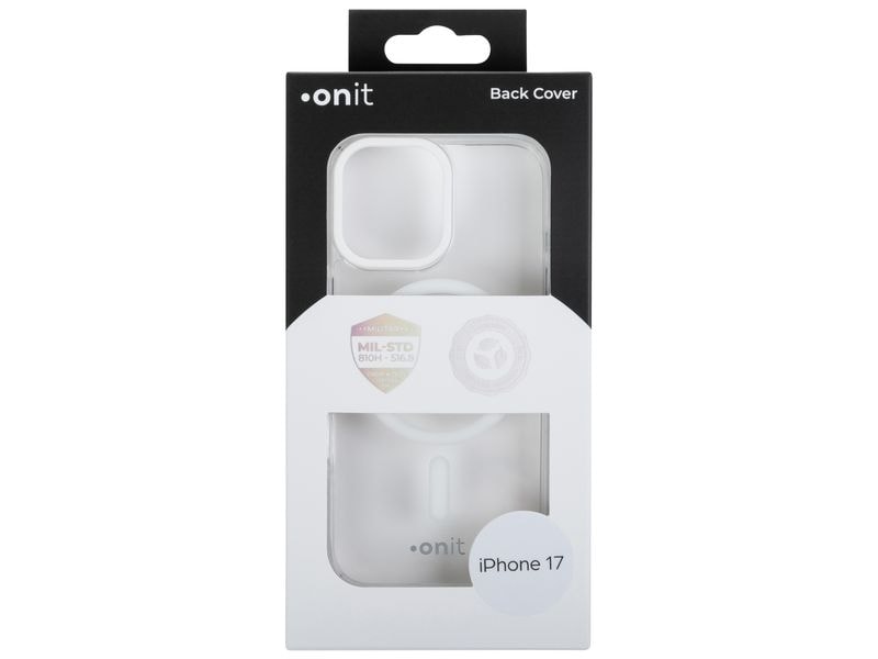 Back Cover Armorix iPhone 17 Weiss transparent